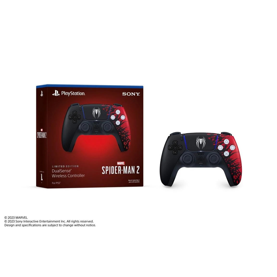 dualsense spiderman2 view 5